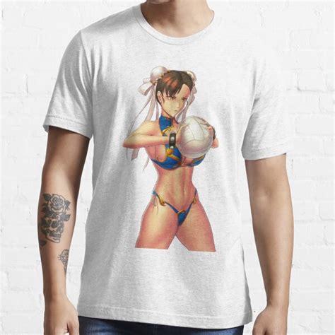 Chun Li Summer T Shirt For Sale By Hybridmink Redbubble Chun Li T Shirts Volleyball T