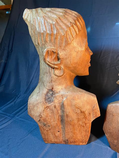 Hand Carved African Wooden Statues Etsy