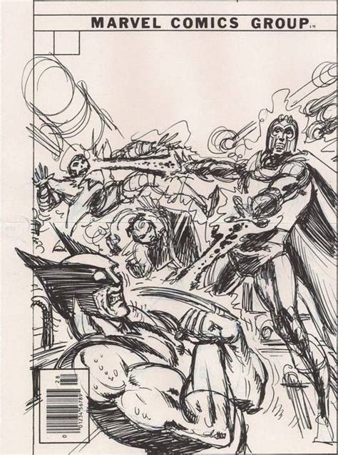 Dave Cockrum Cover Layout For X Men 112 Comic Books Art Comic