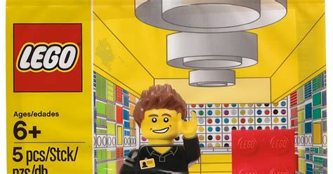 The Brickverse Lego Shop Guy Minifigure