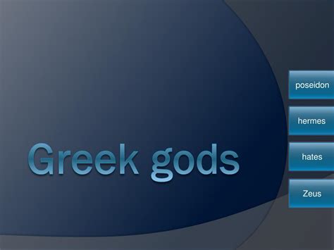 Ppt Greek Gods Powerpoint Presentation Free Download Id2273686