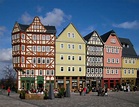 Marktplatz-Fassaden aus Gießen Foto & Bild | deutschland, europe ...