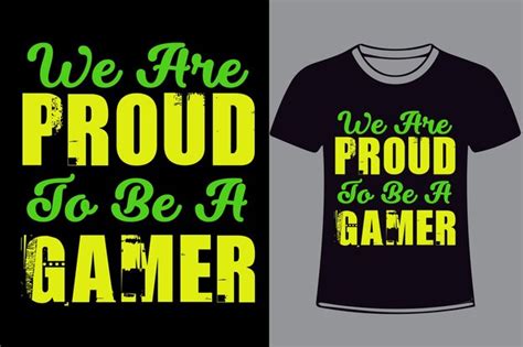 Desenho De Camiseta De Tipografia De Jogos Vetor Premium