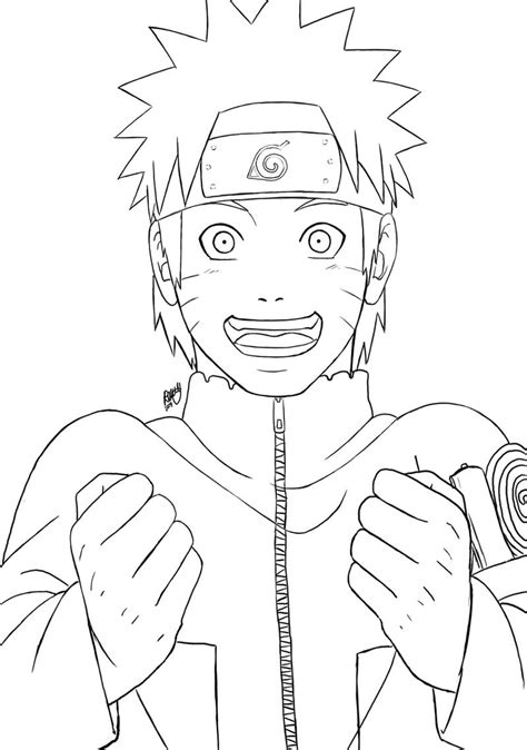 Naruto Lineart By Renny08 On Deviantart