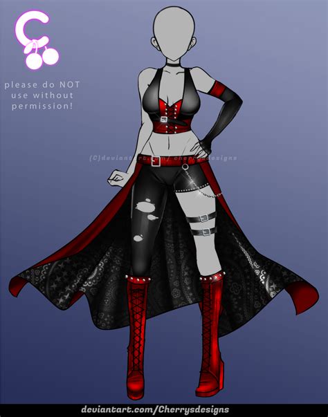 Closed 24h Auction Outfit Adopt 1069 By Cherrysdesigns On