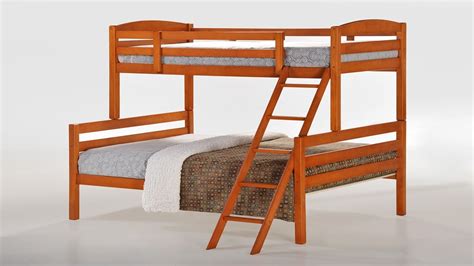 Made with select canadian basswood. Single top Double Bottom Wooden Bunk Bed - Homegenies