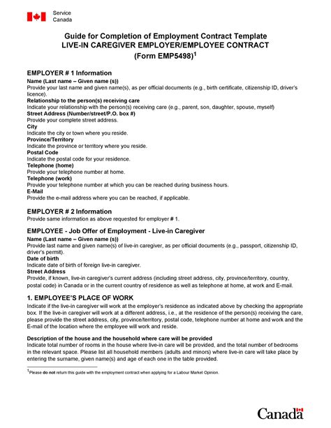 Employment Contract Template New York