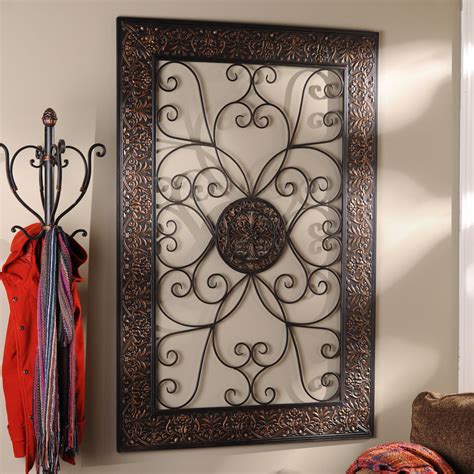 Add Elegance To Any Wall With Our Embossed Scroll Plaque This Metal