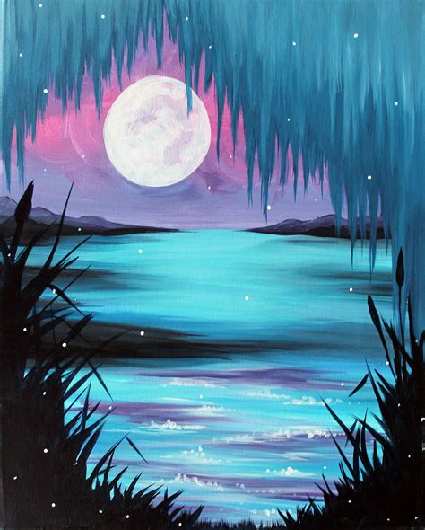 Acrylic Paintings Paint Night Ideas For