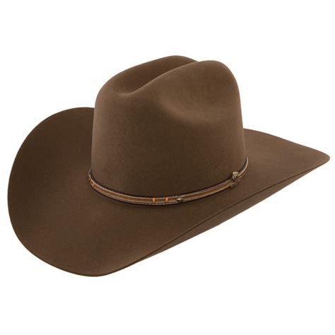 Steson Powder River 4x Buffalo Felt Cowboy Hat Hatcountry