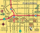 Map of Downtown Pasadena