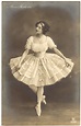 ORIGINAL POSTCARD RUSSIAN BALLET ANNA PAVLOVA | Vintage dance, Vintage ...