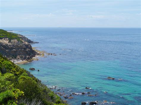 The Southern Ocean With The Australian Coast Stock Photo Image Of