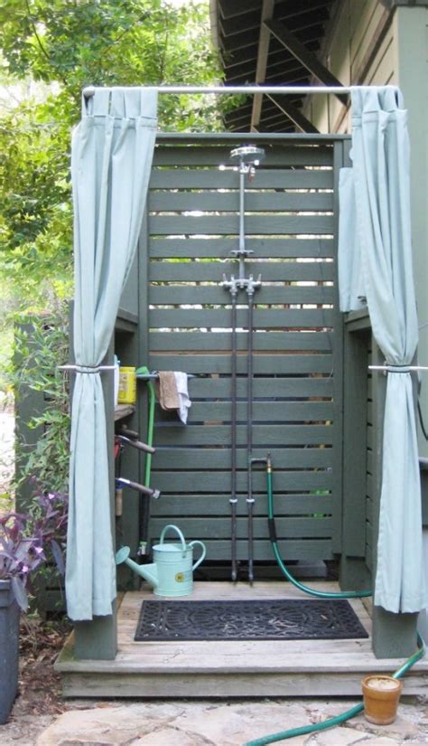 Outdoor Shower Examples Best Design Idea