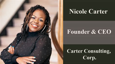 Nicole Carter Generating Opportunities For All With Carter Consulting