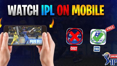 Ipl On Mobile Free Without Disneyhotstar Best App Watch Ipl On