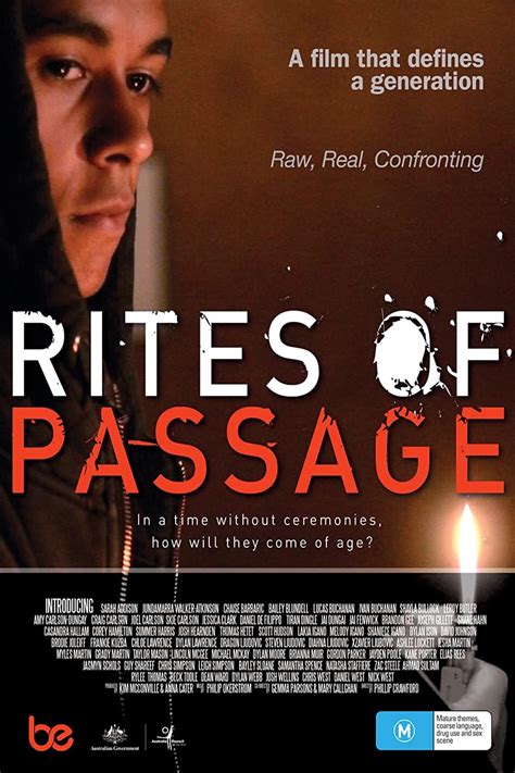 Rites Of Passage Film 2013 — Cinésérie