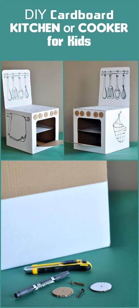 50 Diy Play Kitchen Projects For Your Kids Diy Crafts