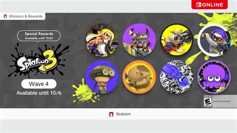 Splatoon 3 User Icons Added To Nintendo Switch Online