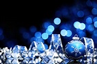 Wallpaper : night, blue, Christmas ornaments, christmas lights, light ...