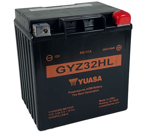 GYZ32HL Yuasa 12V Motorcycle Battery Inc Free Delivery | MDS Battery