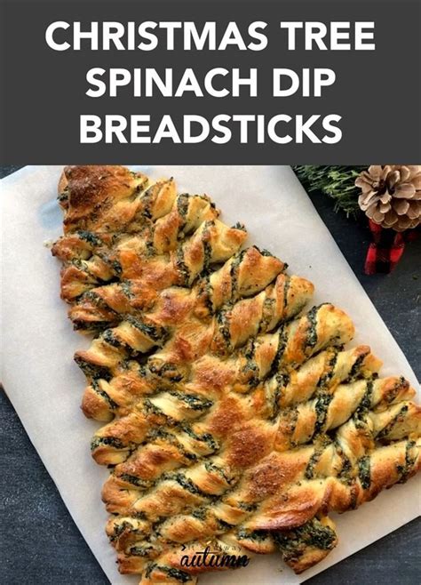 Brush the tops of the dough with half of the olive oil and sprinkle with 1 1/2 teaspoons of the italian seasoning. Christmas Tree Spinach Dip Breadsticks | Recipe | Appetizer recipes, Food, Food recipes