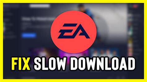How To Fix Ea App Slow Download Speed In Windows 1110 Youtube