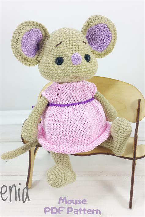 Good Little Mouse Pdf Pattern Instant Download Crochet Etsy In 2020