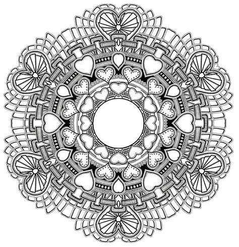 Astonishing detailed mandala coloring pages with free at pdf. Mandala to download in pdf 3 - M&alas Adult Coloring Pages