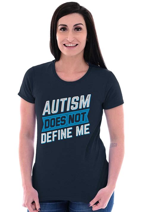 Autism Awareness Tees Shirts Tshirts For Womens Autism Does Not Define