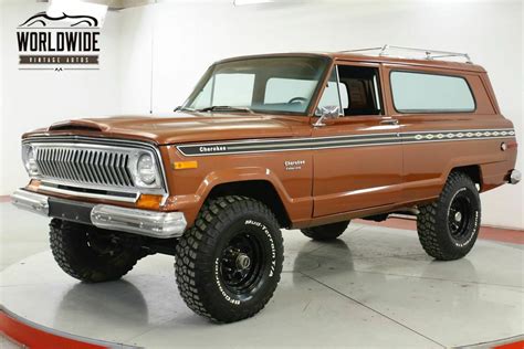 This Year One 1974 Jeep Cherokee Is A Brutish Beauty