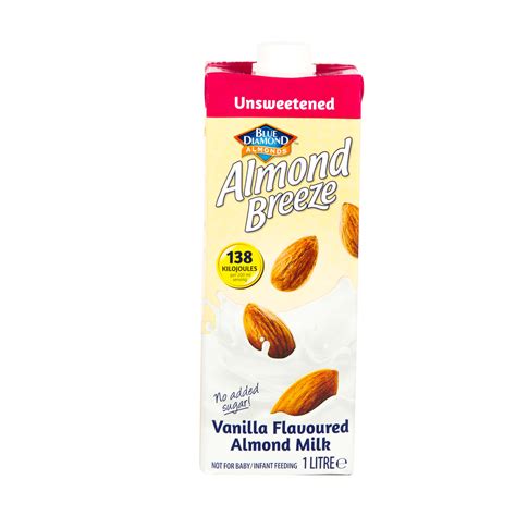 Blue Diamond Unsweetened Vanilla Almond Milk 1litre Online At Best