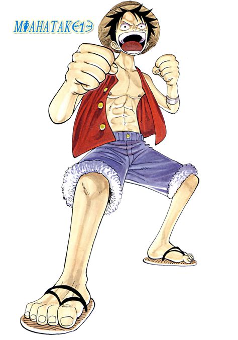 Luffy Manga Render By Miahatake13 On Deviantart