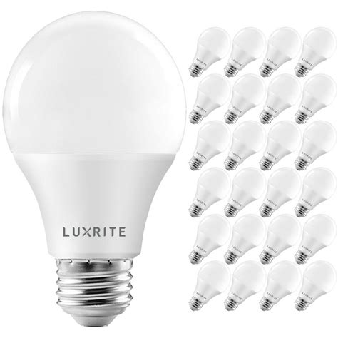 Luxrite A19 Led Dimmable Light Bulb 11w 75w Equivalent 2700 Soft
