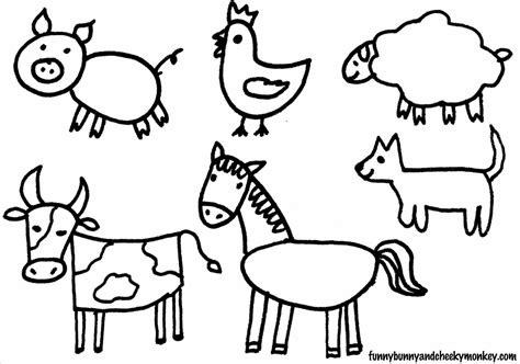 Farm Animal Drawing At Getdrawings Free Download