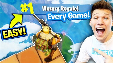 How To Win Solo Fornite 9999 Of The Time Best Strategy Fortnite
