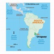 Uruguay Map / Geography of Uruguay / Map of Uruguay - Worldatlas.com