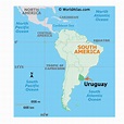 Uruguay Map / Geography of Uruguay / Map of Uruguay - Worldatlas.com