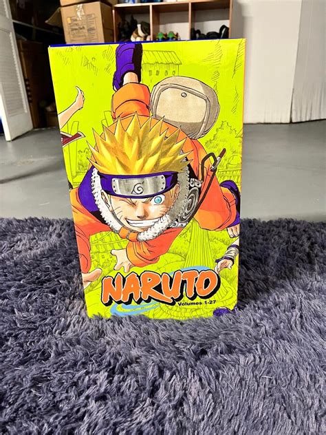 Naruto Volume 1 27 Manga Comic Book Collection Complete Set In Box Ebay