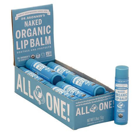 Dr Bronner S Organic Naked Oz Lip Balm Nassau Candy