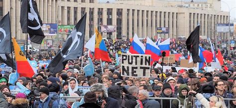 There Have Been No Such Protests For Years The Russians Went Out Into