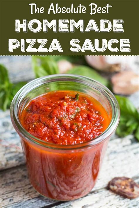 Ever Wondered How To Make Pizza Sauce From Scratch Homemade Pizza
