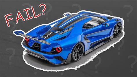 Le Mansory Redesigned Ford Gt With Areo Pack Youtube