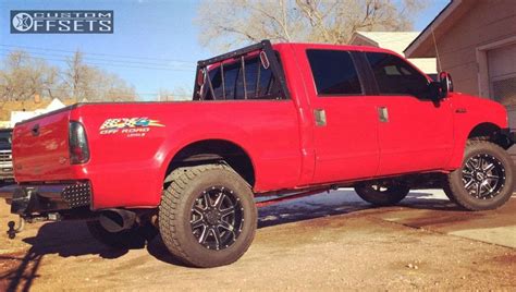 2004 Ford F 350 Super Duty With 20x10 24 Fuel Maverick And 35125r20