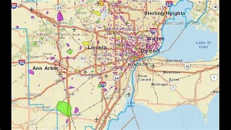 Dte Outage Map Rochester Mi World Map