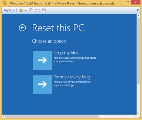 You'll see a reset this pc header; Refresh Windows 10 - Windows 10 Tutorials