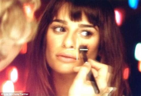 Lea Michele Gives Fans A Sneak Peek As She Films Her First Ever Music