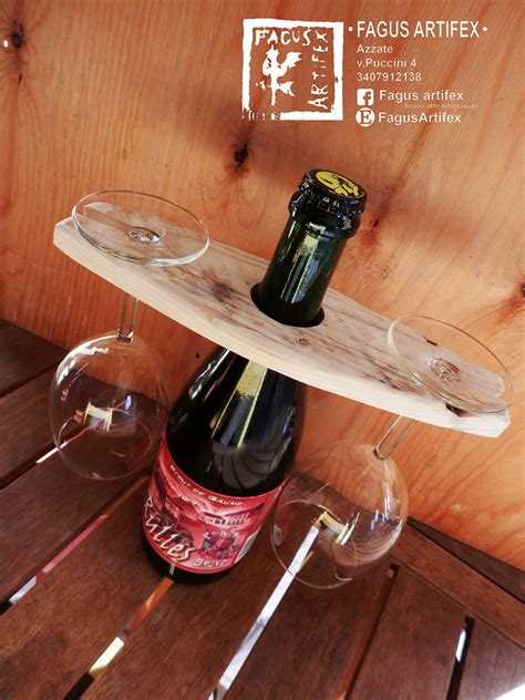 Make things easier for entertaining by crafting a really useful wooden wine glass holder. wooden glass holder for picnic and excursion | Unique ...