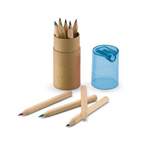 Il n'y a pas qu'à la rentrée qu'on a besoin de fournitures scolaires. Boite 12 Crayons Publicitaire Couleurs Naturel avec taille ...