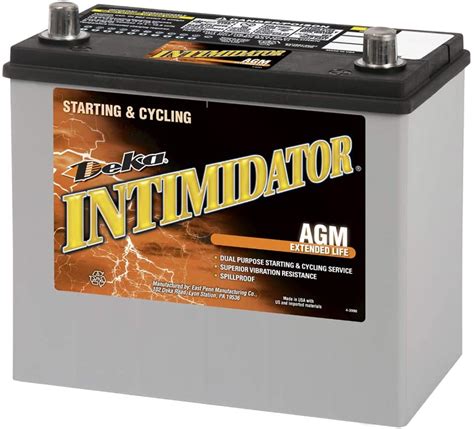Deka 9a51r 12v 450 Cca Automotive Intimidator Battery Atlantic